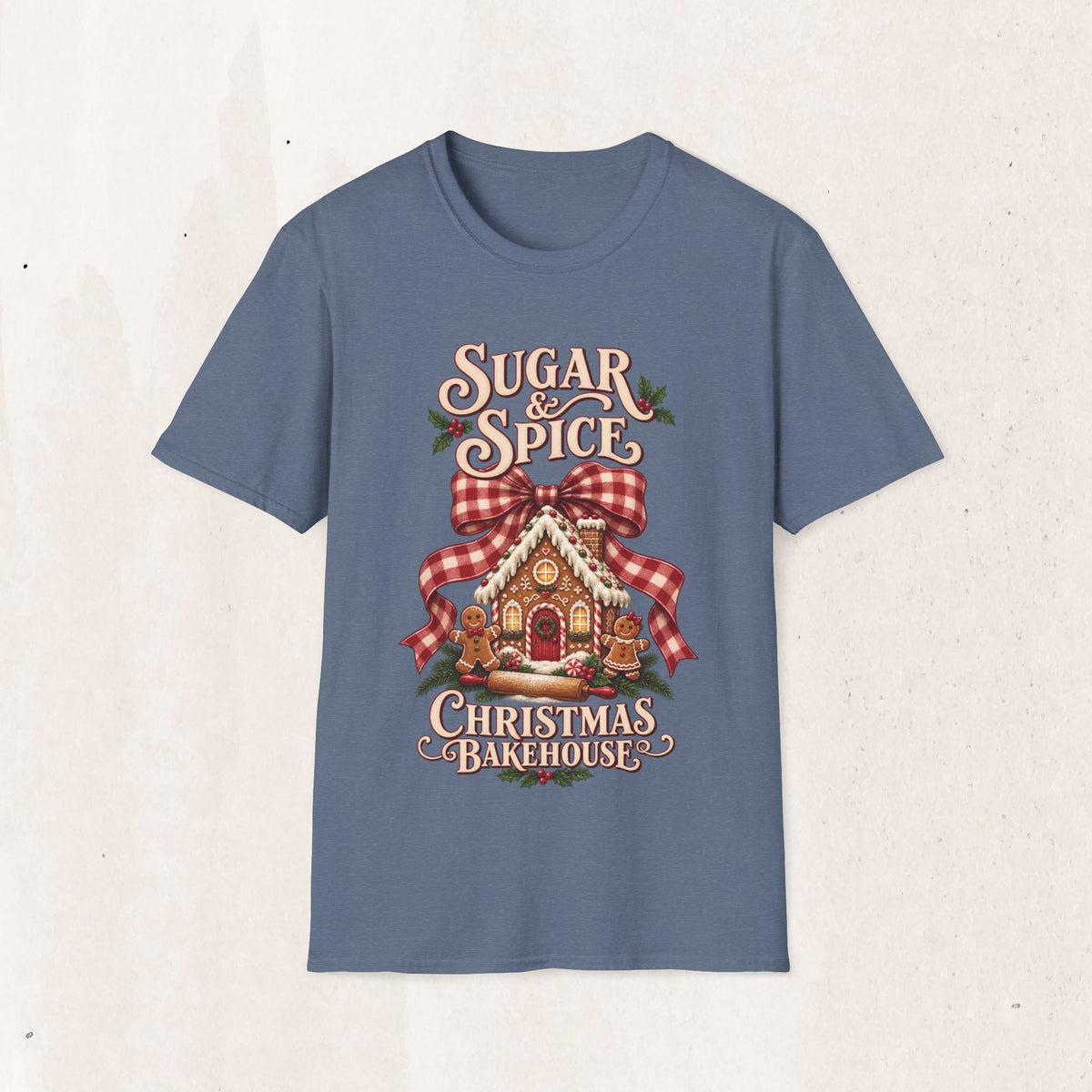 Sugar & Spice Gingerbread Christmas Tee
