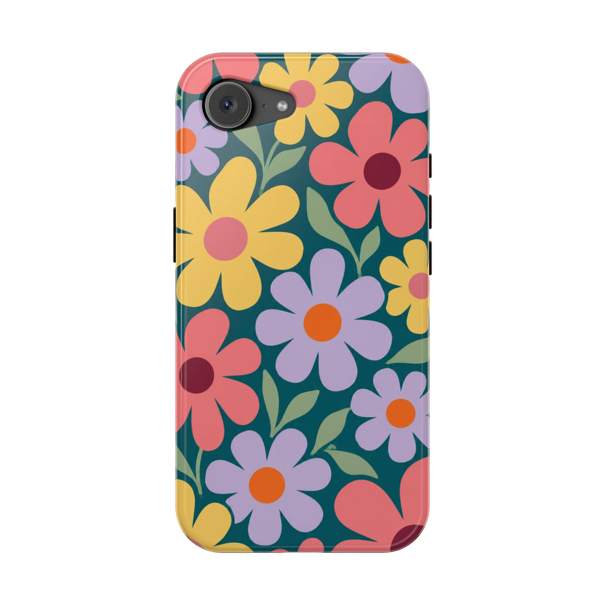 Retro Floral Phone Case, alternate view