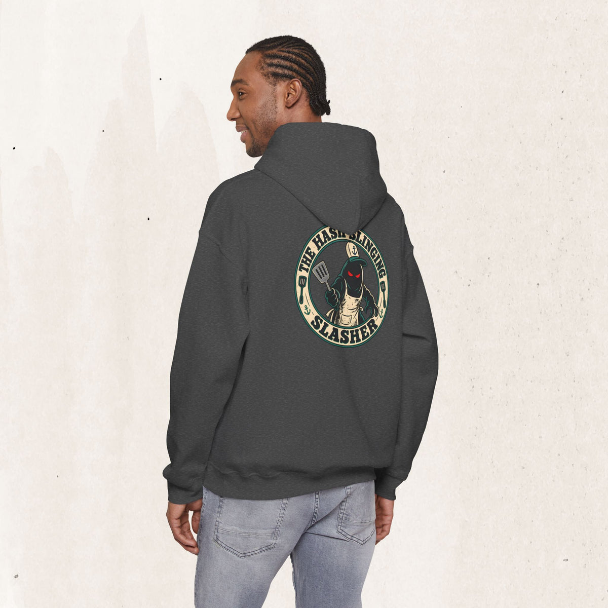 Spongebob Squarepants 'The Hashslinging Slasher' Graphic Pullover