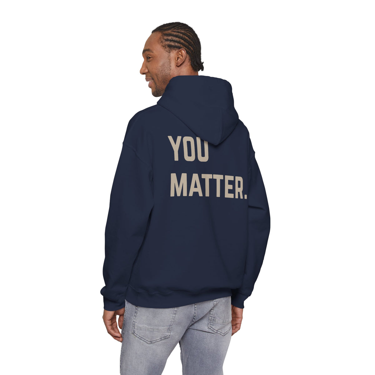 You Matter. Hoodie | Suicide Awareness Back Print Pullover