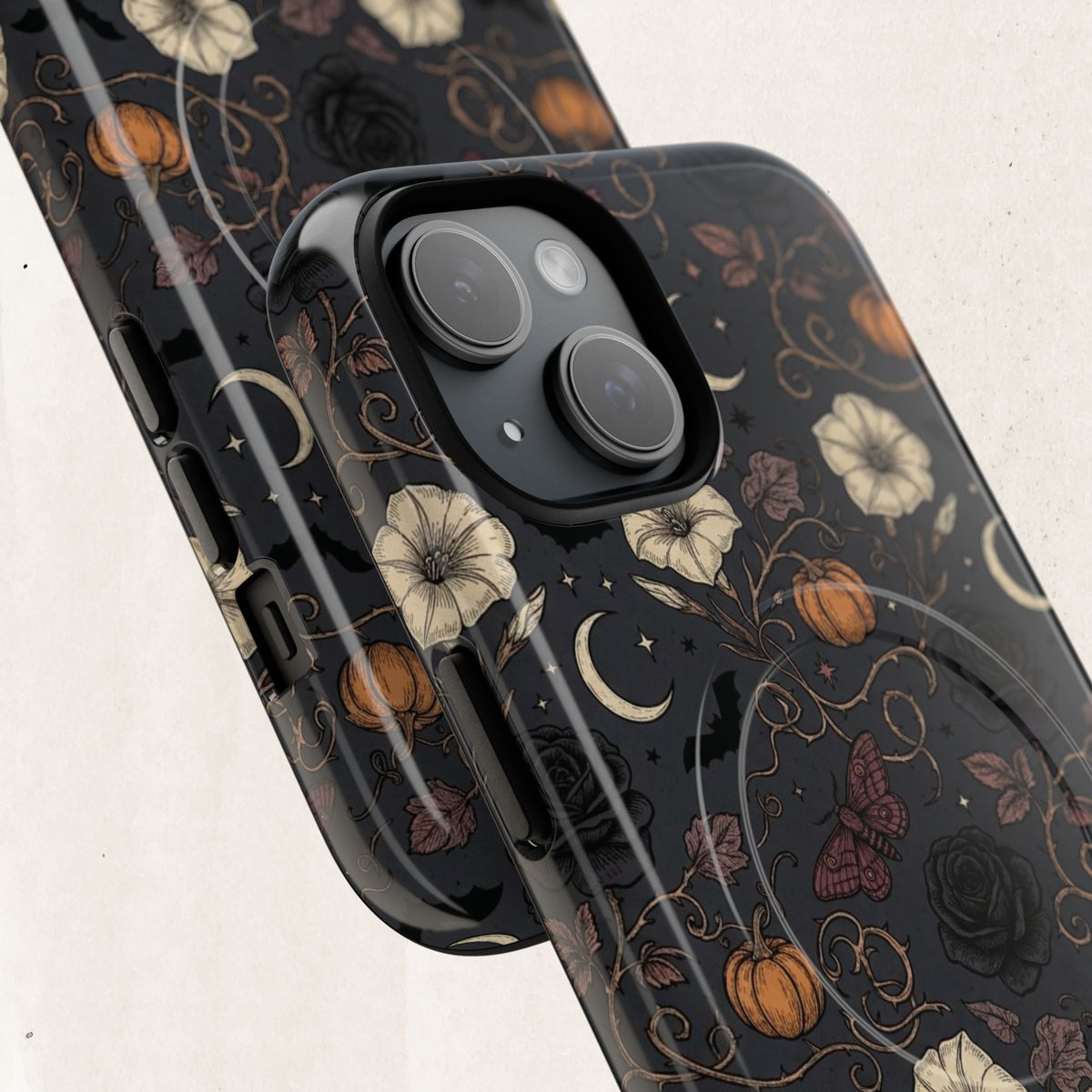 Halloween Floral Magnetic Phone Case