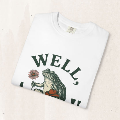 Frog Graphic "Well, Anyway" Tee
