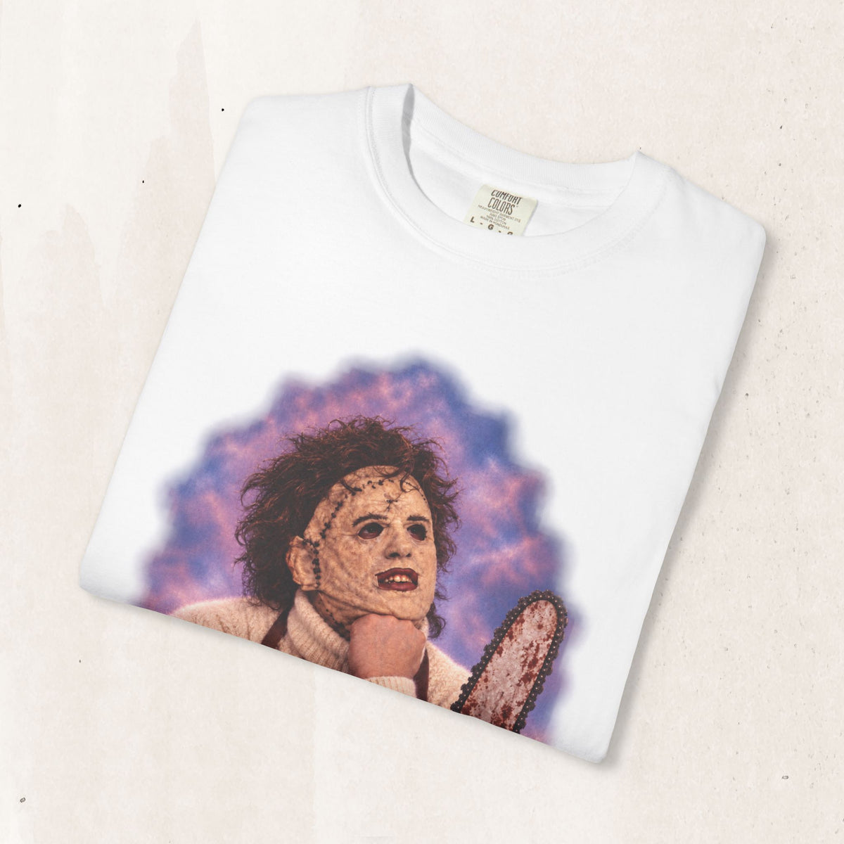 Leatherface 80's Portrait Tee