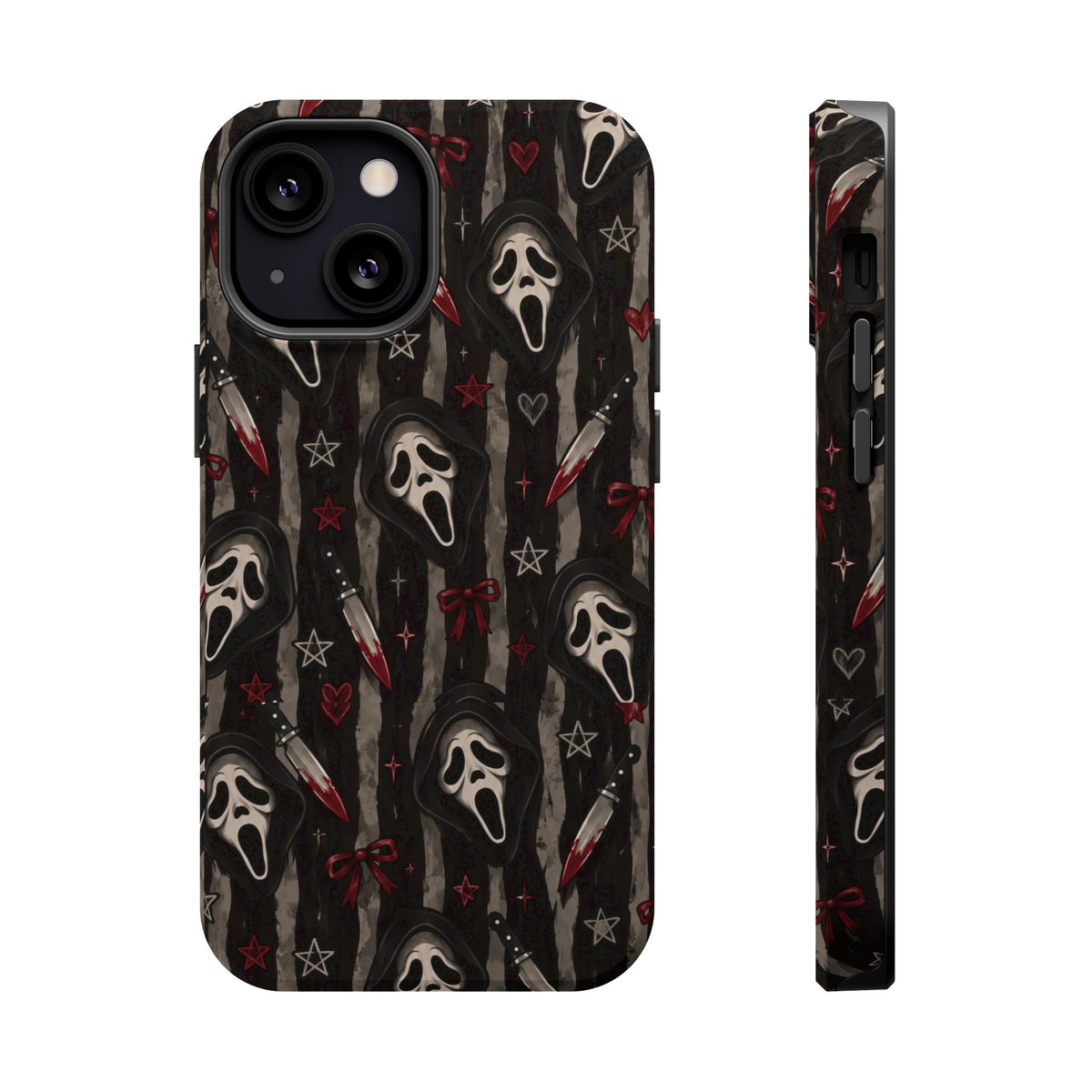 Ghostface Pattern iPhone Case, alternate view