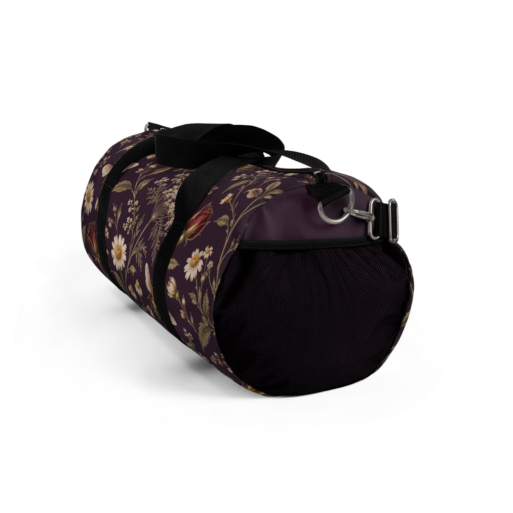 Vintage Floral Duffel Bag