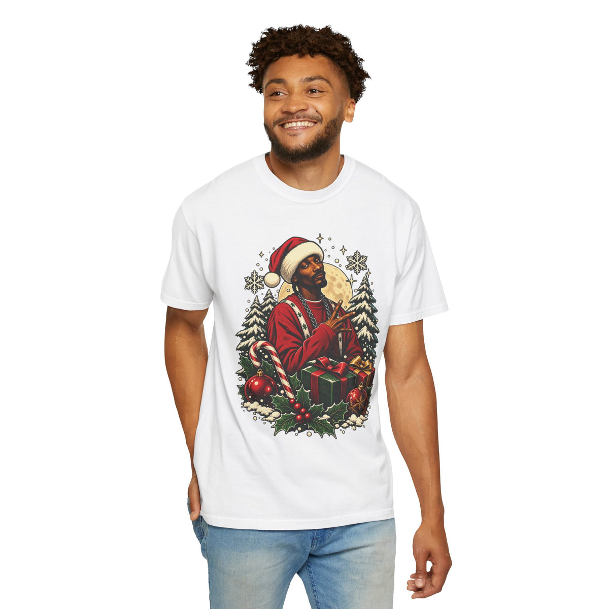 Snoop Graphic Christmas Tee