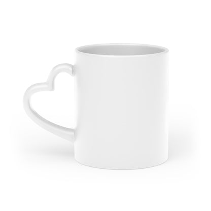 Mom Heart Mug — Floral Script Mother's Day Coffee Cup