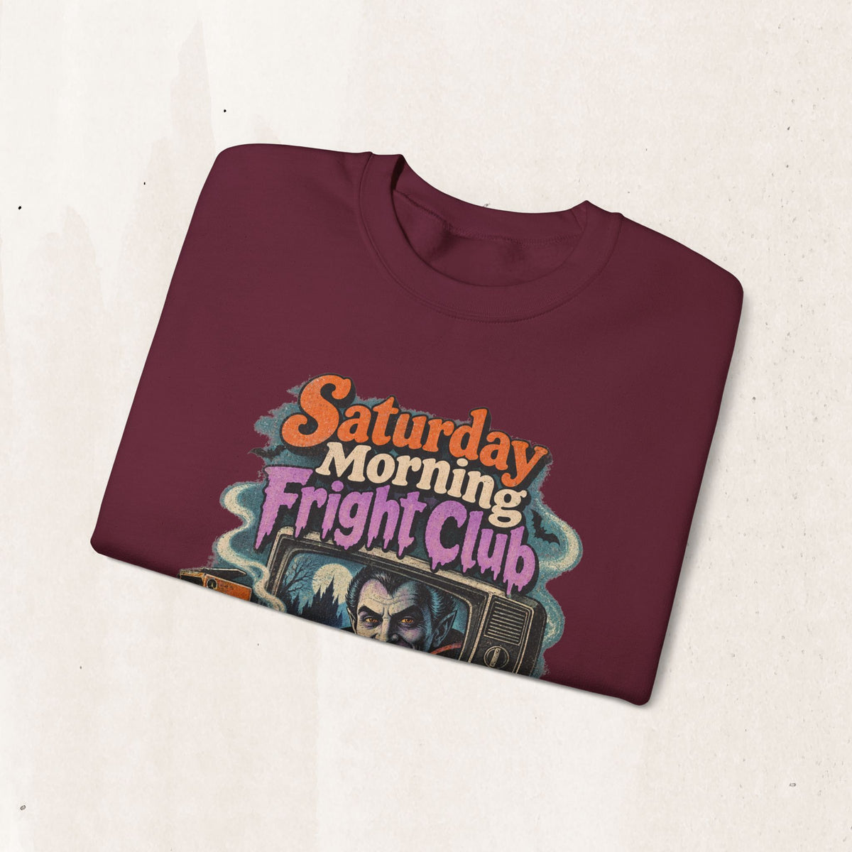 Saturday Morning Fright Club Crewneck Sweatshirt
