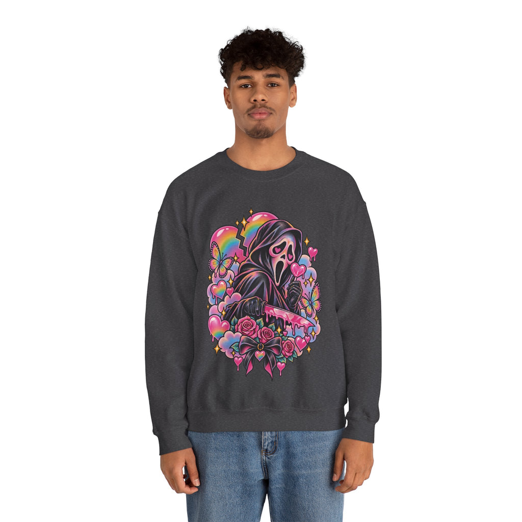 Ghostface Rainbow Crewneck Sweatshirt