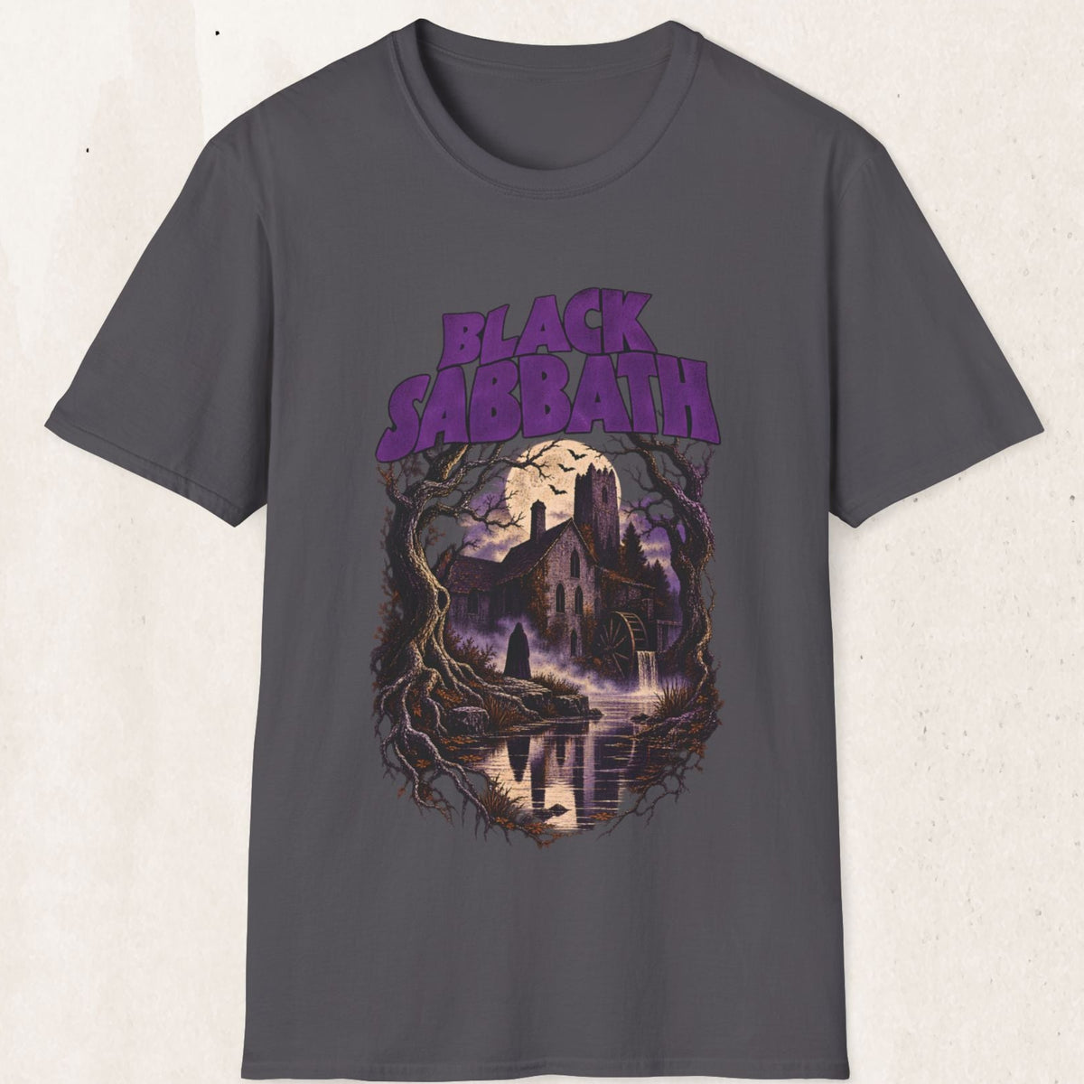 Sabbath Graphic Tee – Vintage 70s Rock Band Shirt