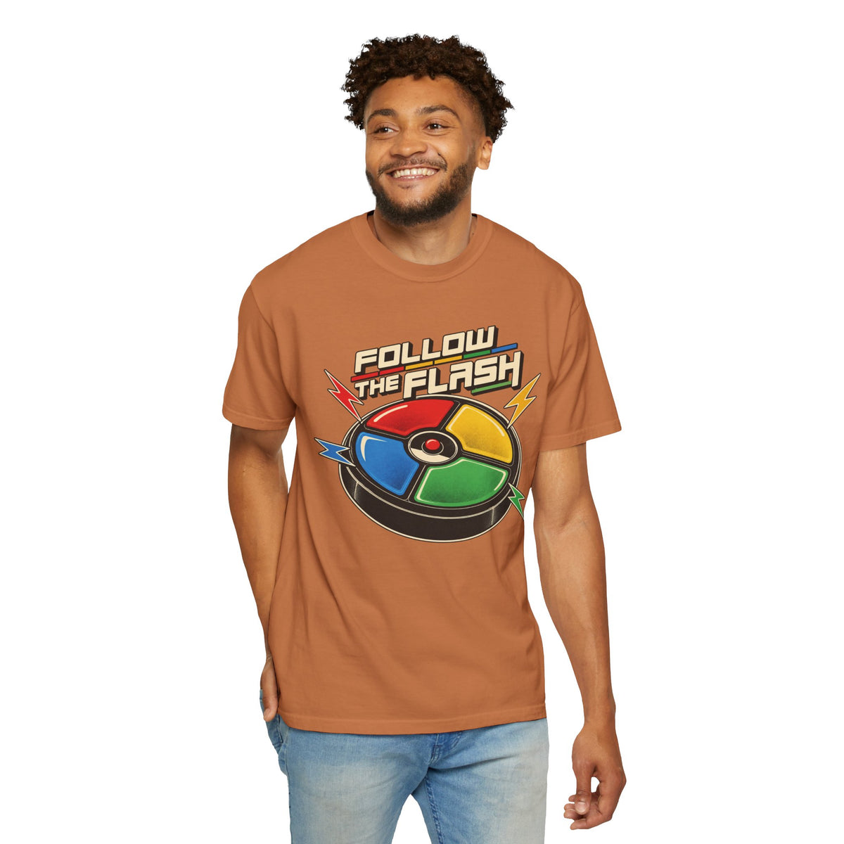 Follow The Flash Simon Graphic Tee