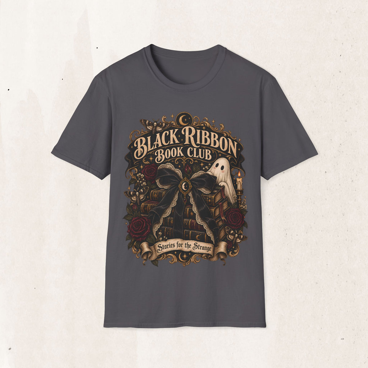 Black Ribbon Book Club Graphic Tee