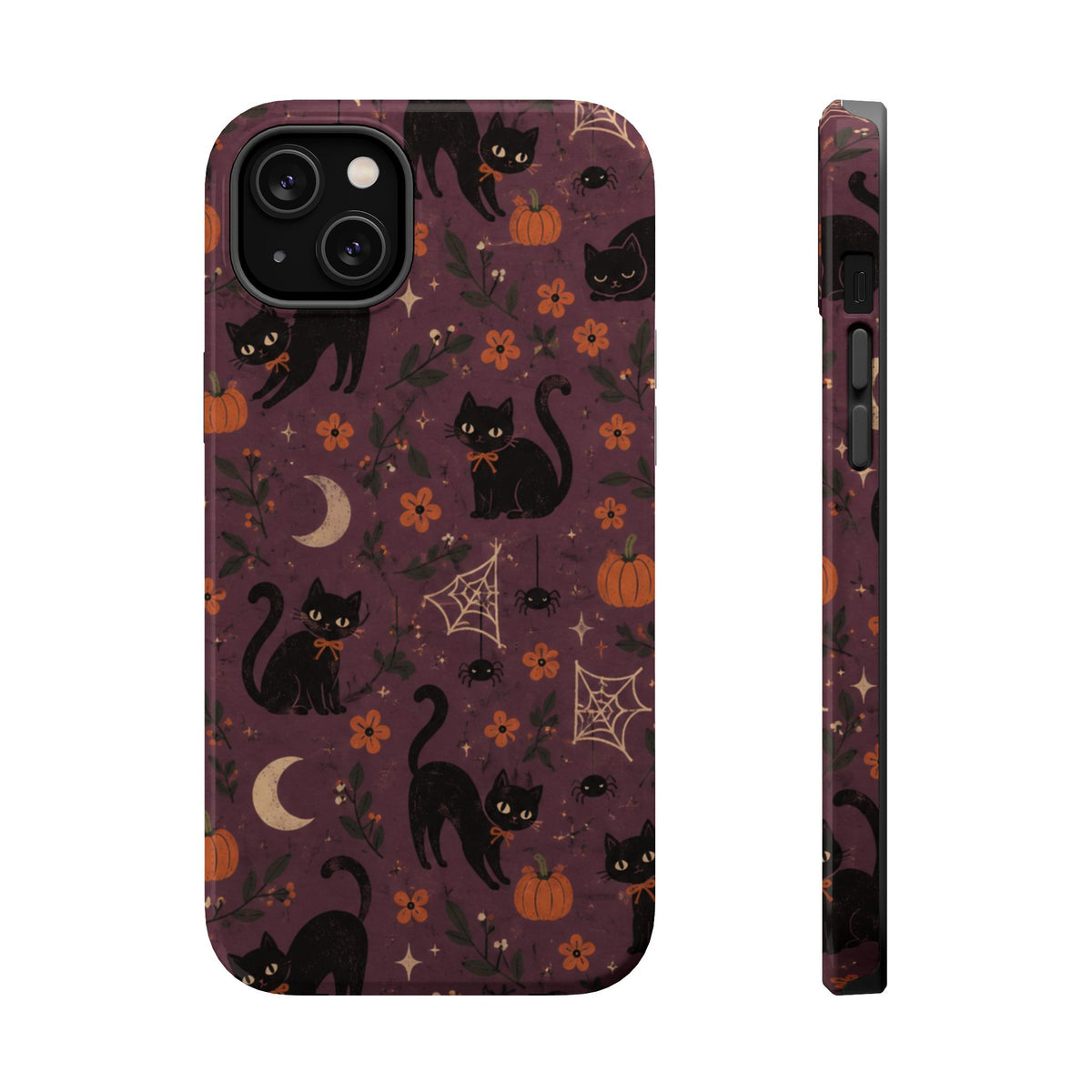 Halloween Black Cat MagSafe Phone Case, alternate view