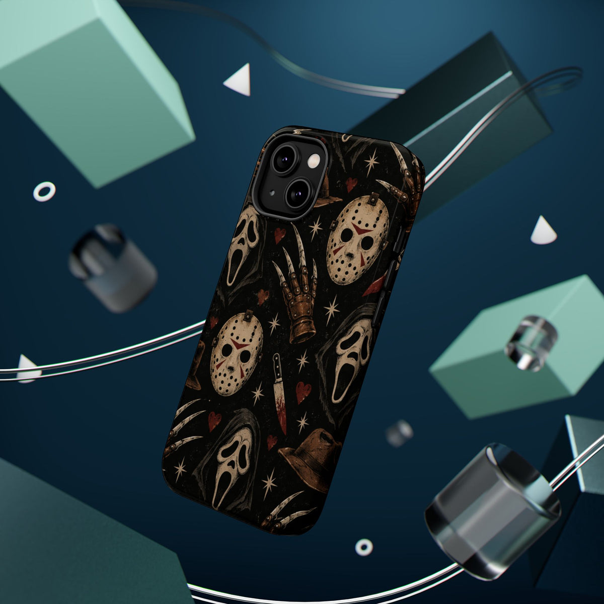 Horror Icons Magnetic Phone Case, alternate view