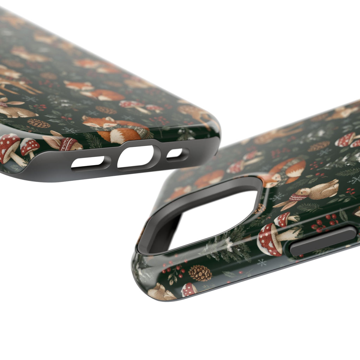 Woodland Fox & Deer MagSafe Phone Case, alternate view
