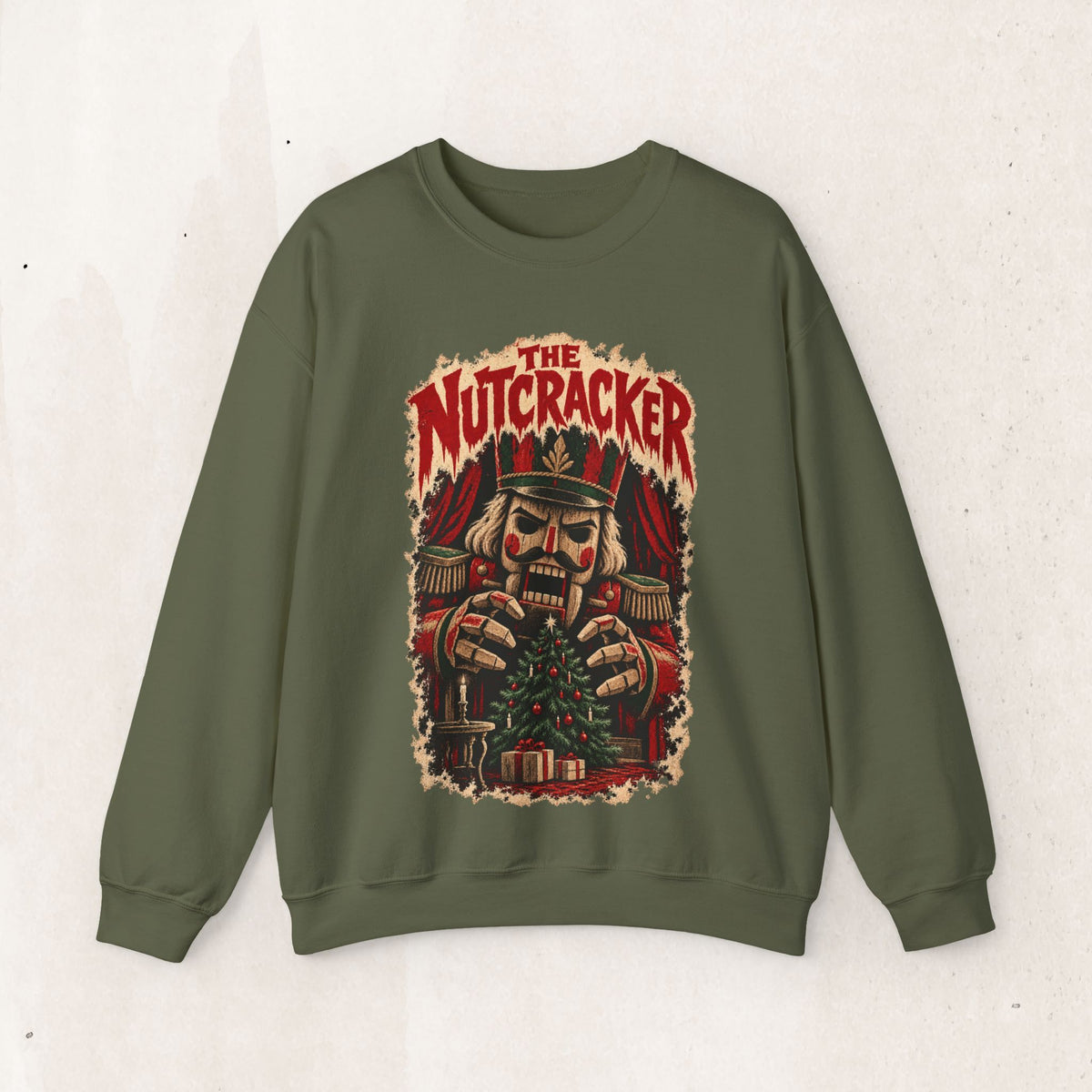 The Nutcracker Vintage Horror Movie Poster sweatshirt