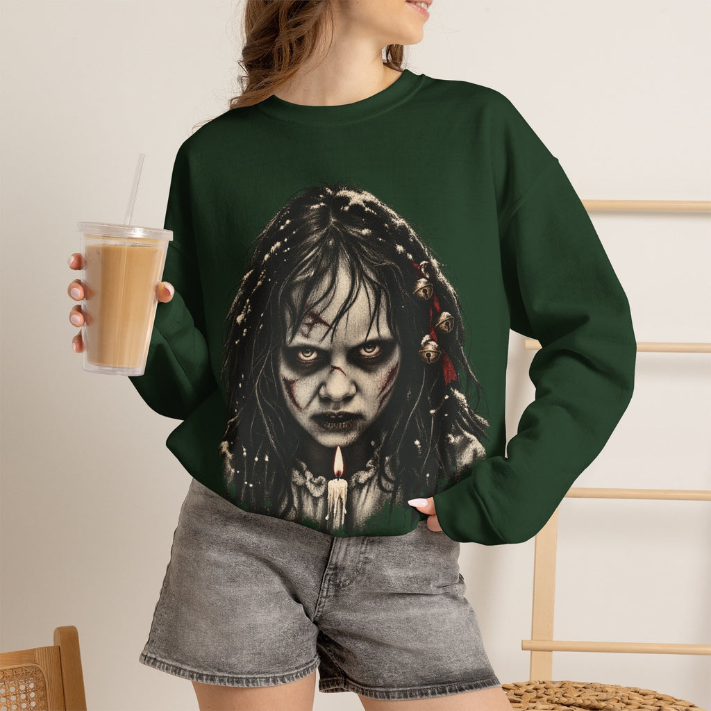 Exorcist Christmas Crewneck Sweatshirt