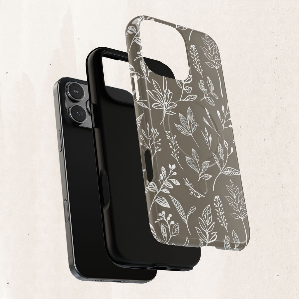 Botanical Leaf Tough Magnetic Phone Case