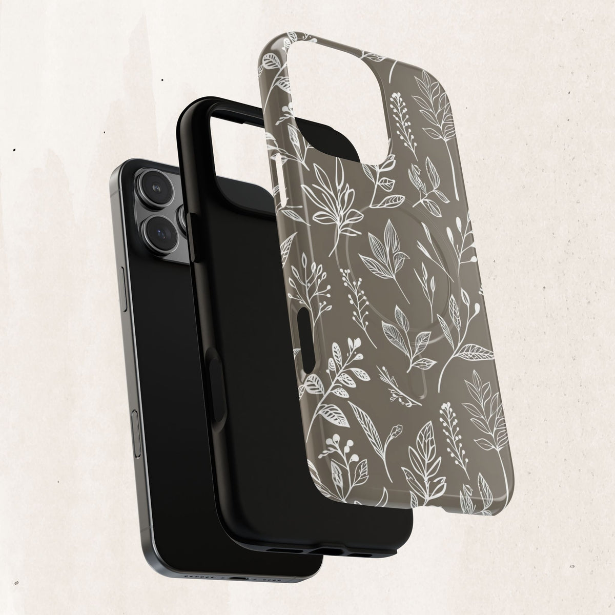 Botanical Leaf Tough Magnetic Phone Case