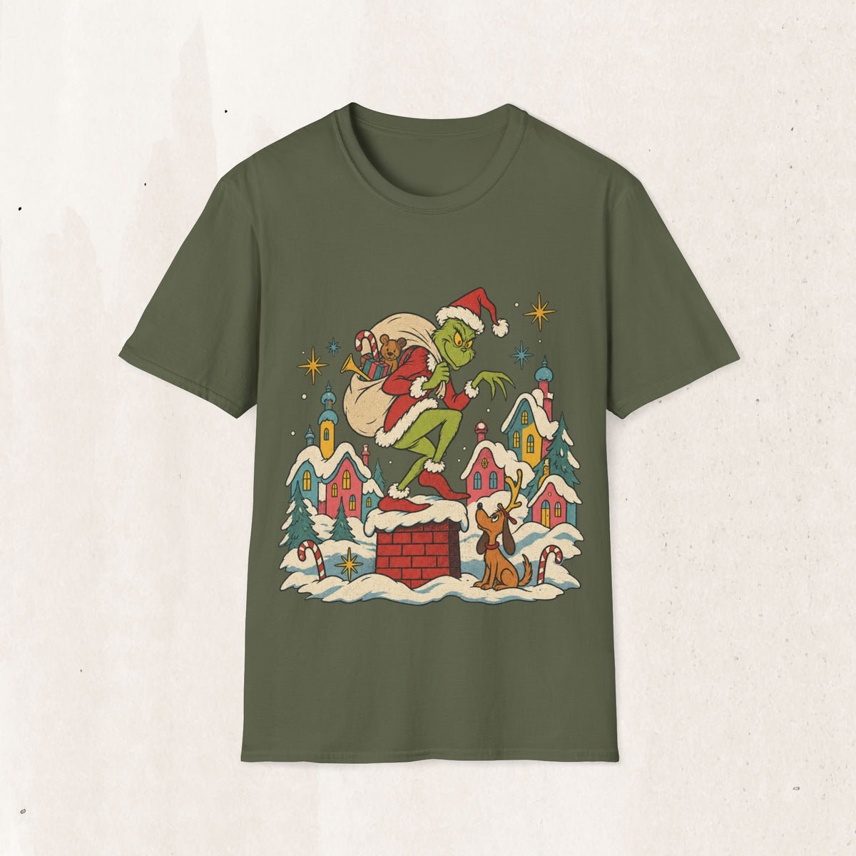 The Grinch Who Stole Christmas Graphic Tee