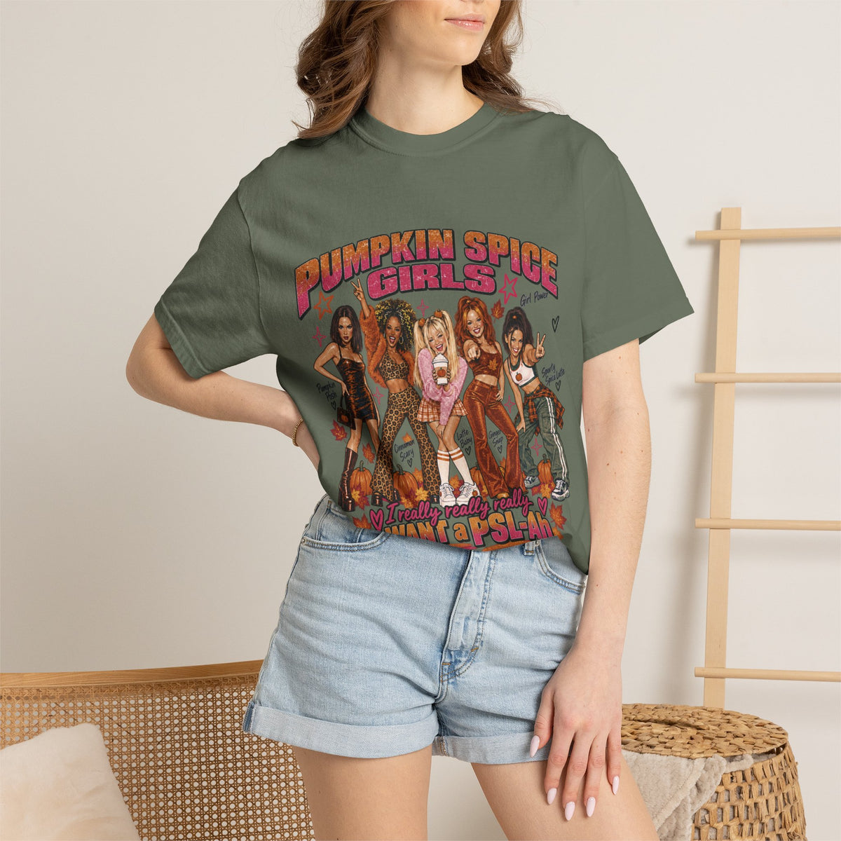Pumpkin Spice Girl Graphic Tee