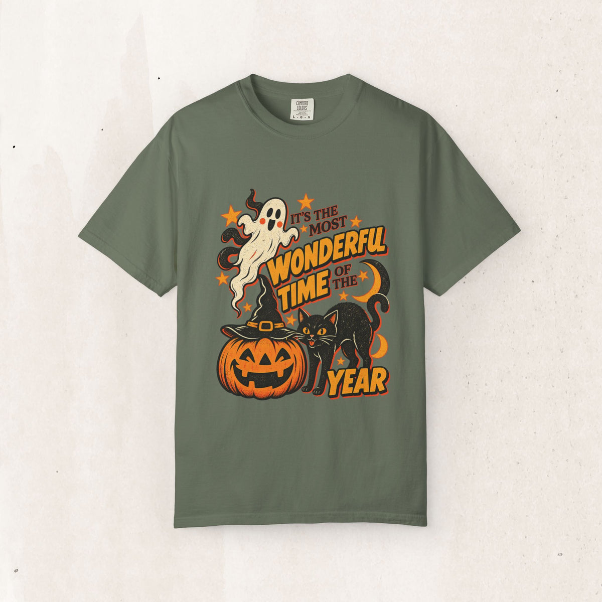 Halloween "It's the Most Wonderful Time of the Year" Tee – Moss