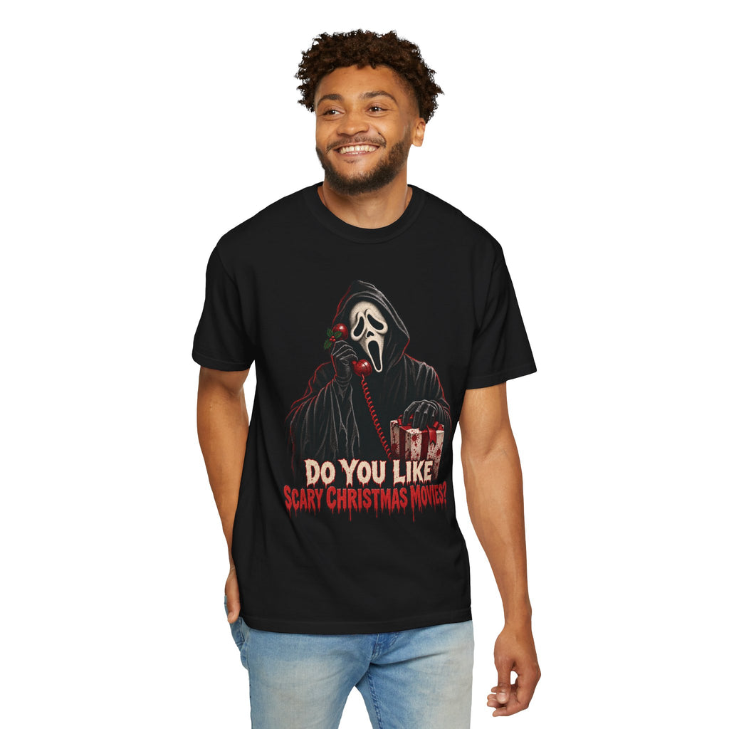 Ghostface "Do You Like Scary Christmas Movies?" Tee