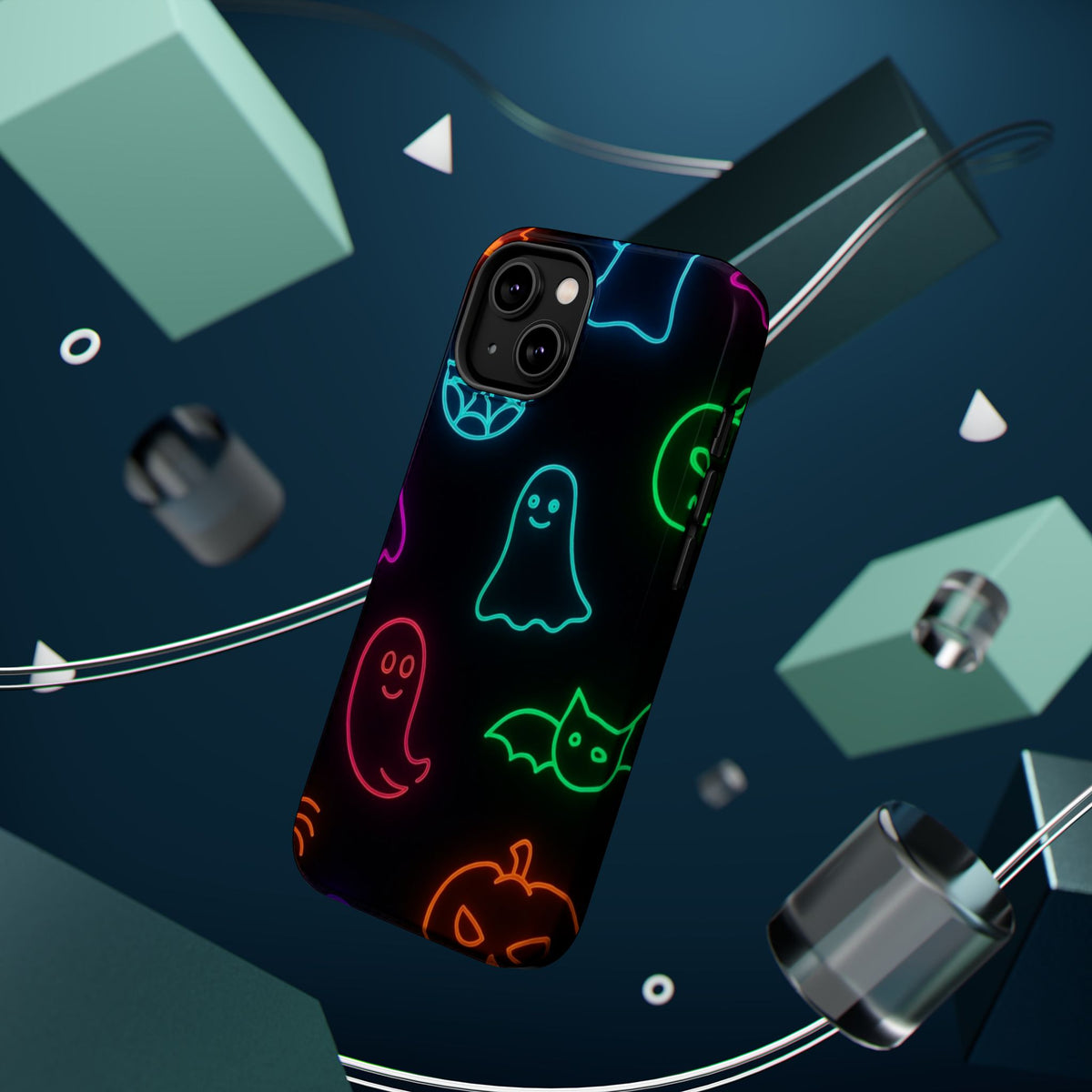 Neon Halloween Magnetic Phone Case, alternate view