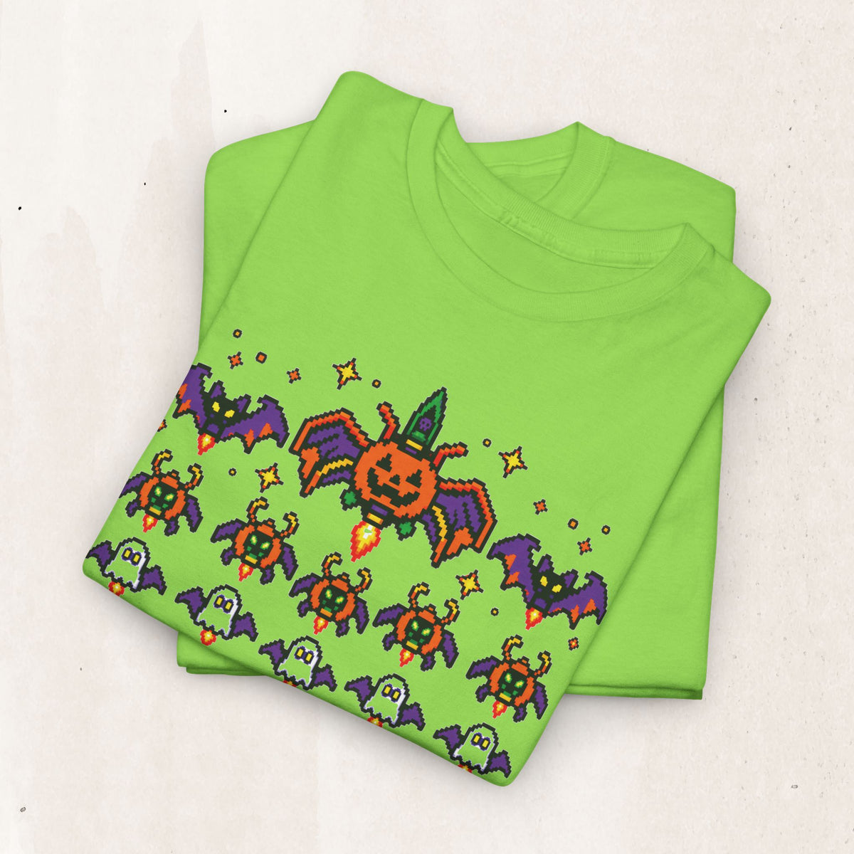 Halloween Galaga Graphic Tee