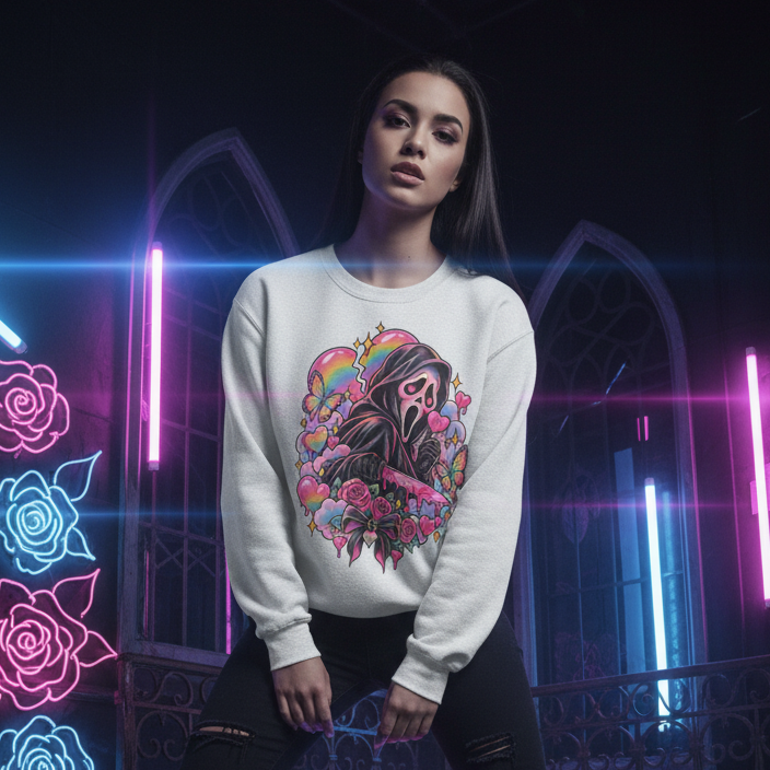 Ghostface Crewneck Mockup