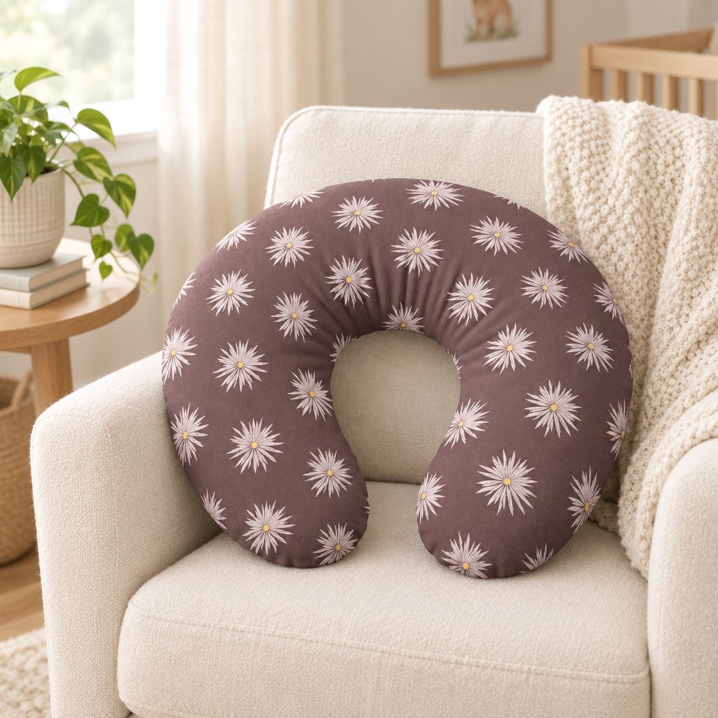 Daisy Blossom Nursing Pillow Cover, alternate view