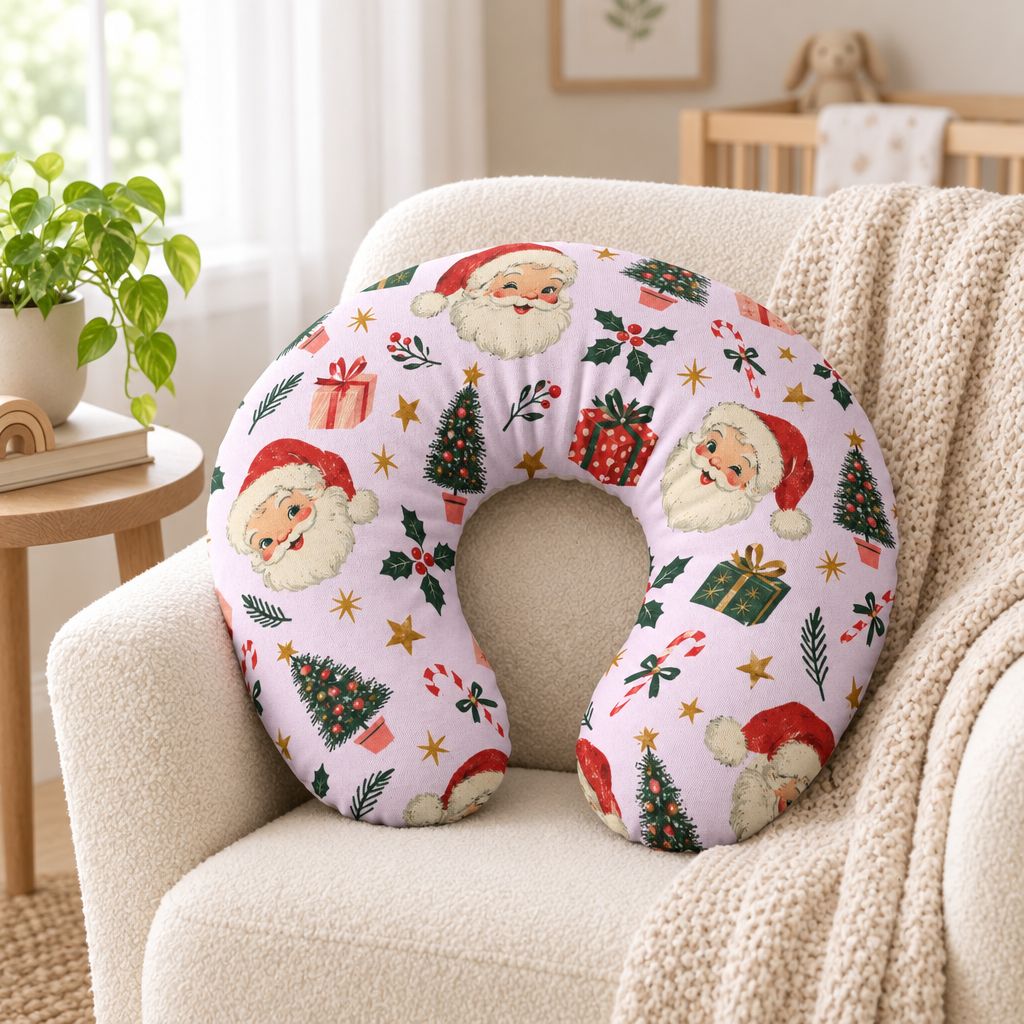 Christmas Santa Nursing Pillow Cover