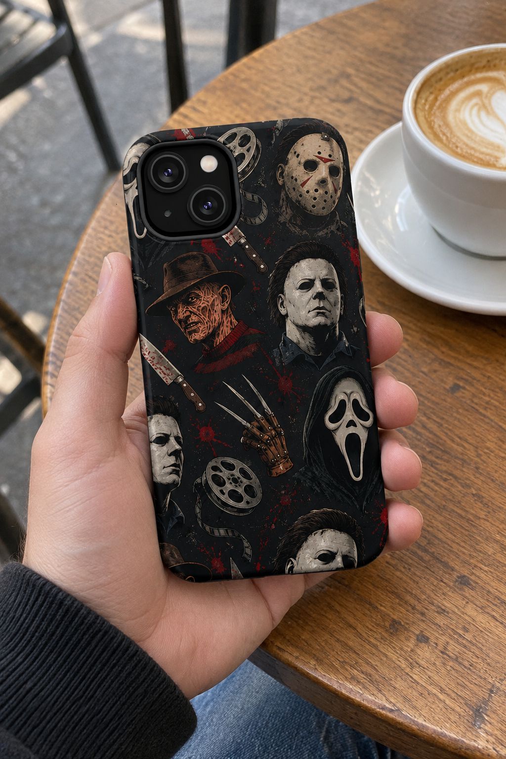 Horror Icons MagSafe Phone Case lifestyle photo