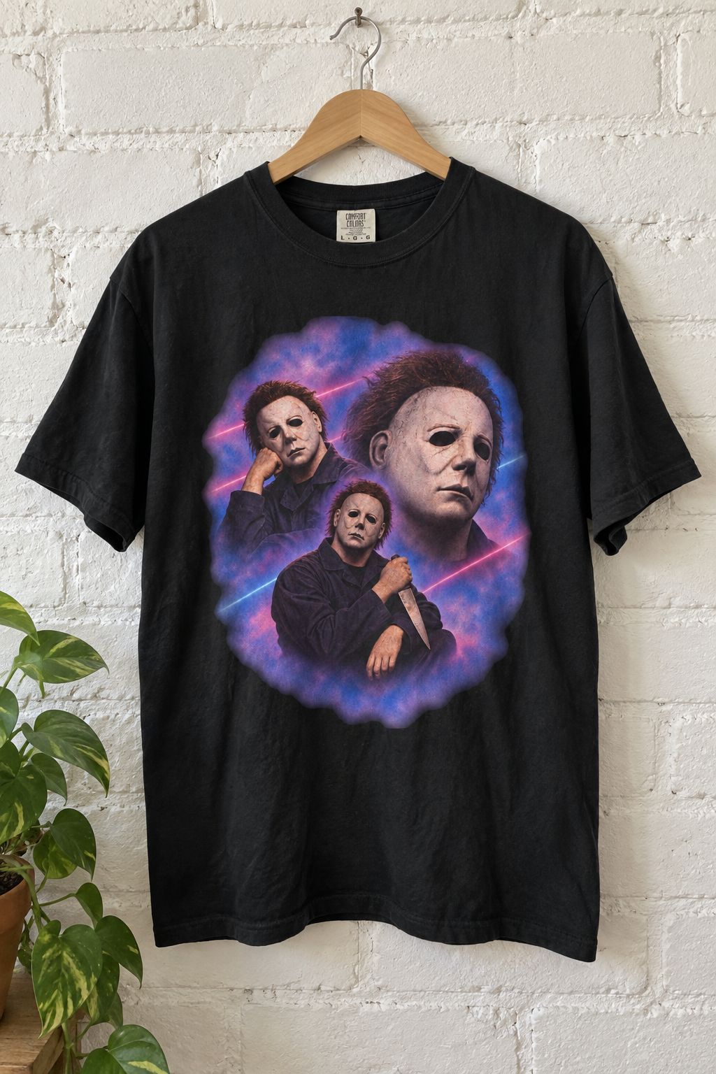 Michael Myers 80s Portrait Tee lifestyle photo