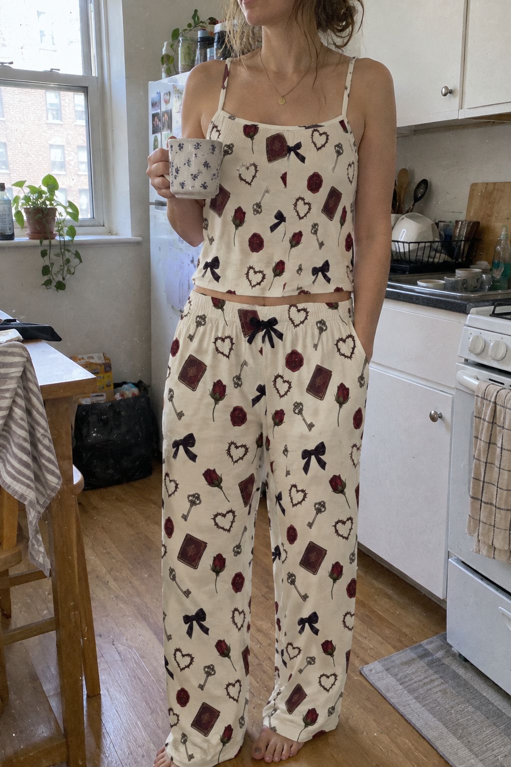 Valentine Romance Pajama Pants lifestyle photo