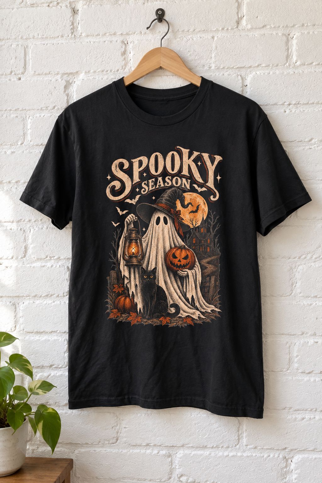 Spooky Season Graphic Tee lifestyle photo
