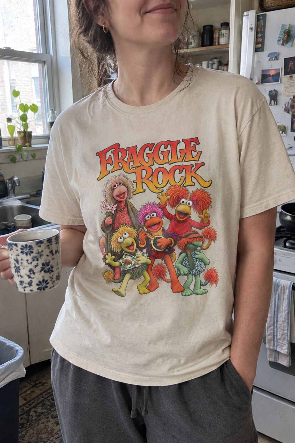 Fraggle Rock Vintage Graphic Tee lifestyle photo