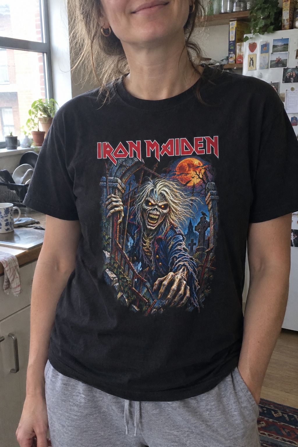 Iron Maiden Graphic Tee lifestyle photo