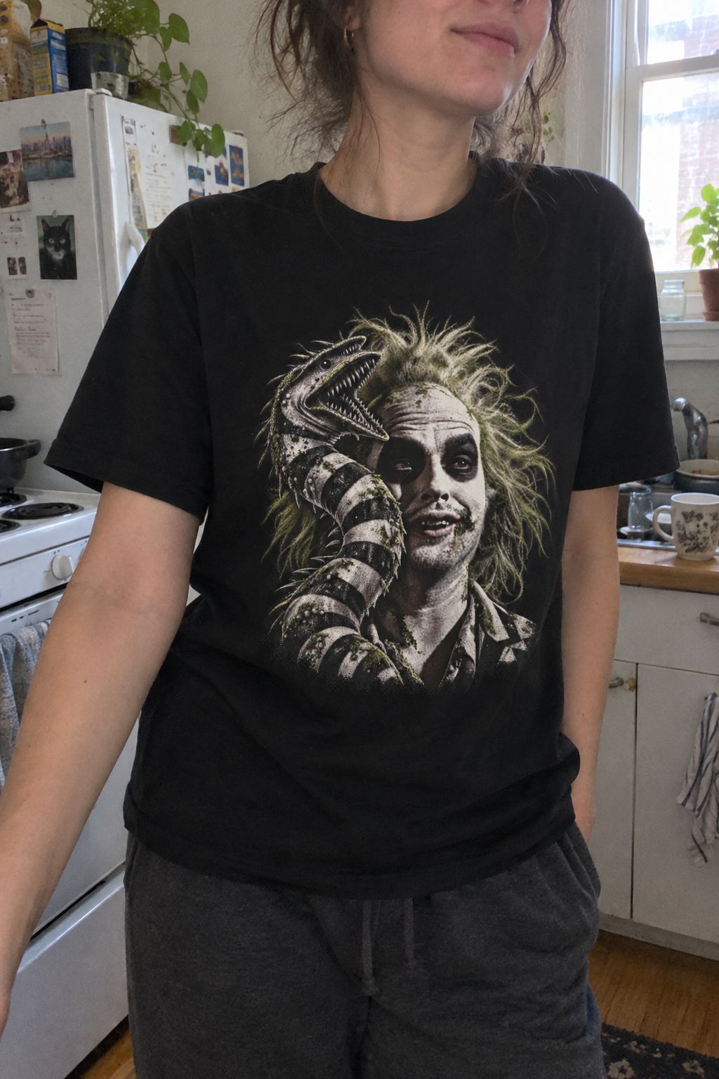 Beetlejuice Portrait Tee lifestyle photo