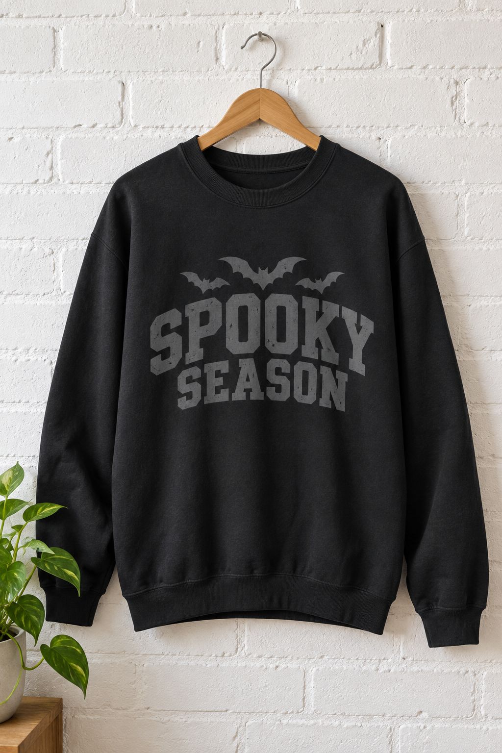 Spooky Season Sweatshirt lifestyle photo