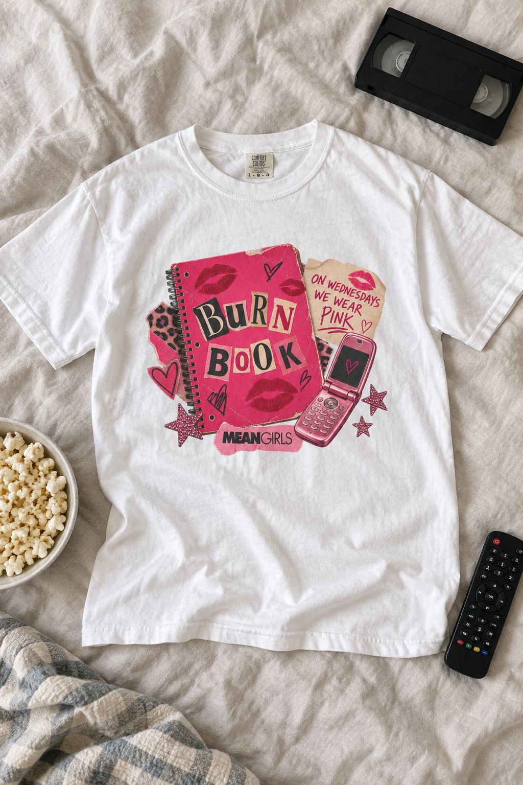 Mean Girls Burn Book Graphic Tee lifestyle photo