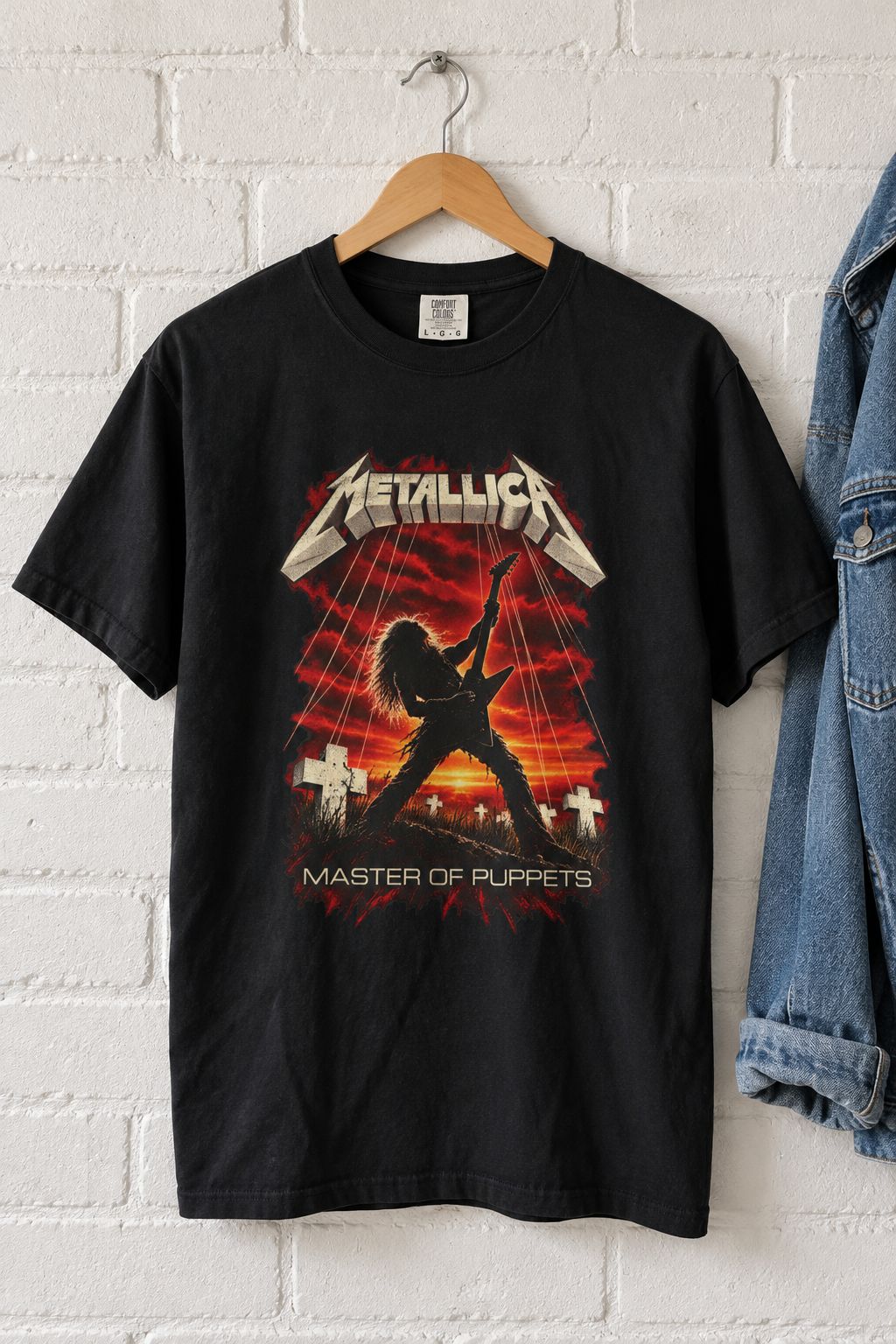 Metallica "Master of Puppets" Graphic Tee lifestyle photo