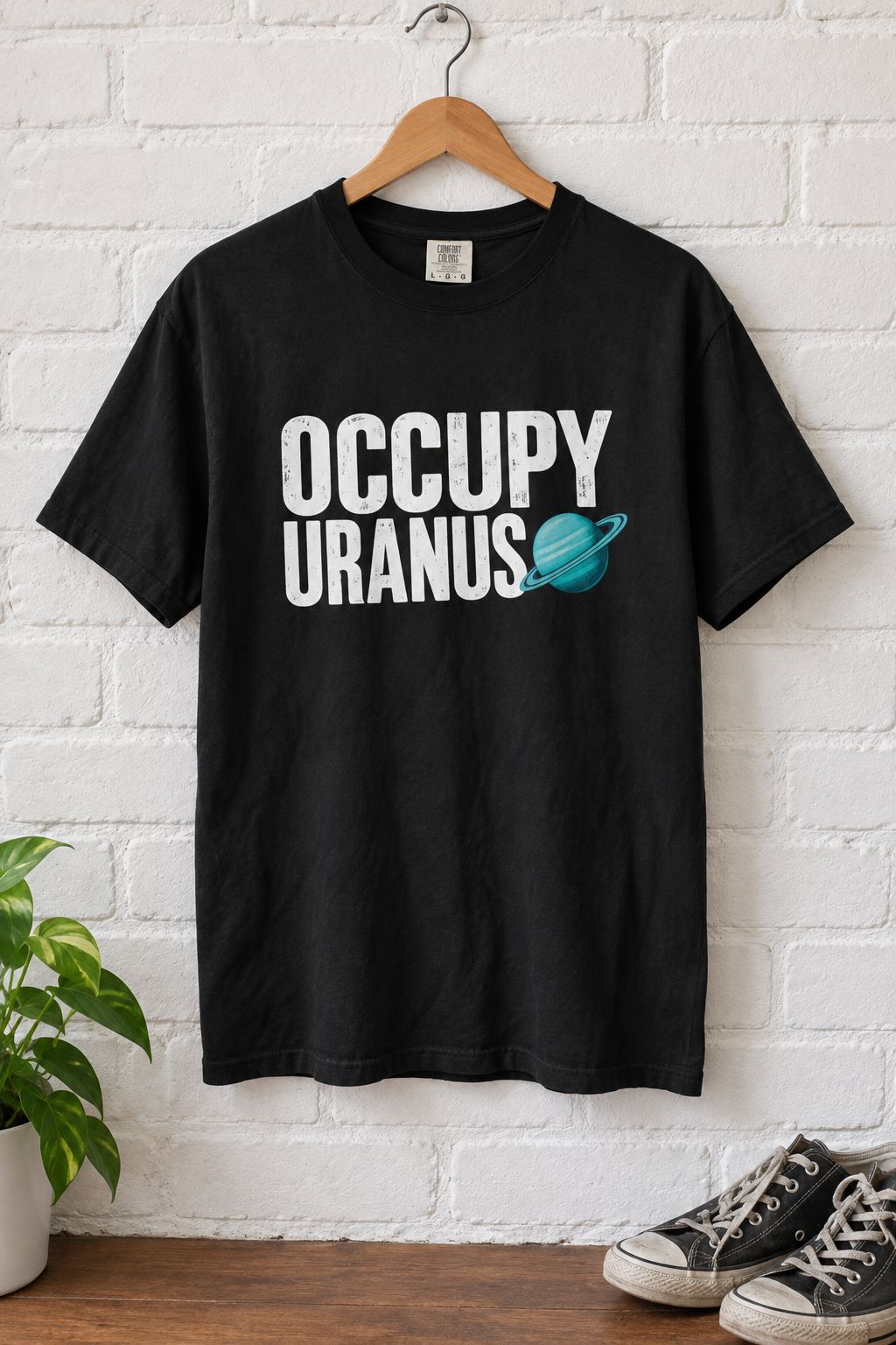 Occupy Uranus Graphic Tee lifestyle photo