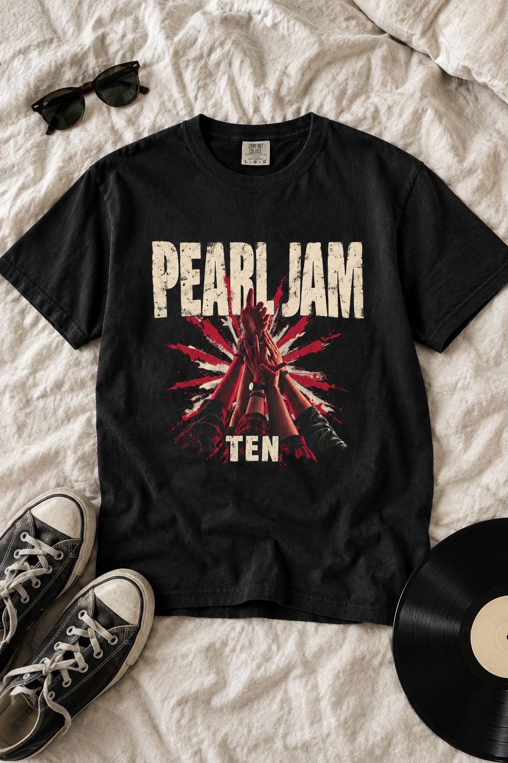 Pearl Jam "Ten" Graphic Tee lifestyle photo