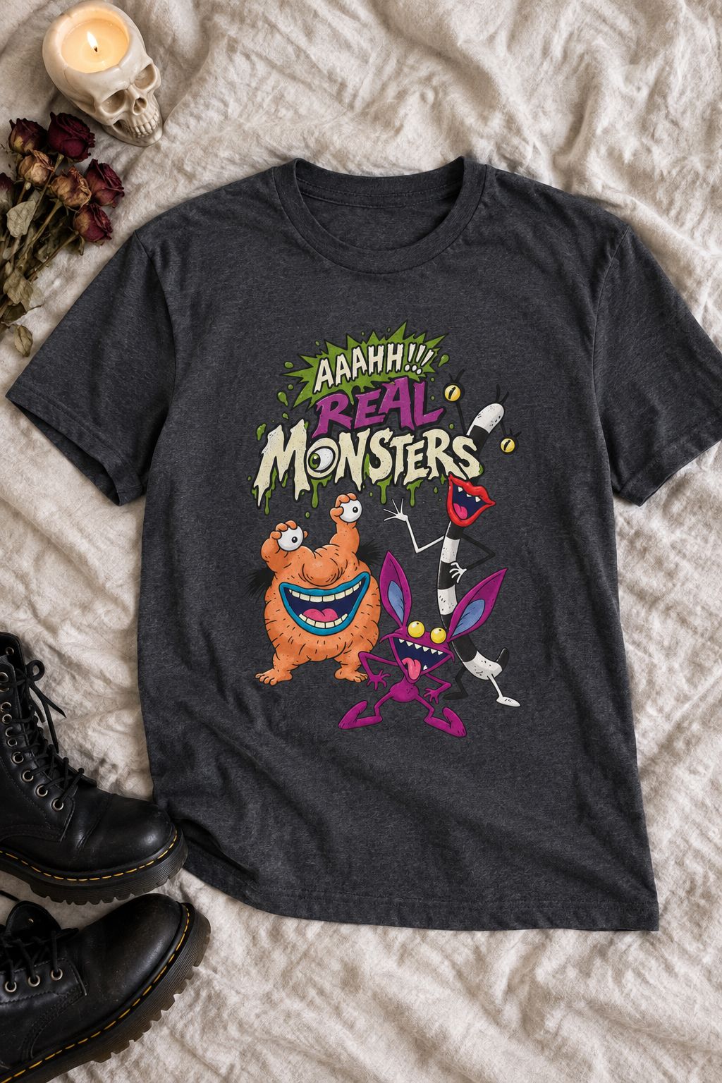 Aaahh! Real Monsters Graphic Tee lifestyle photo