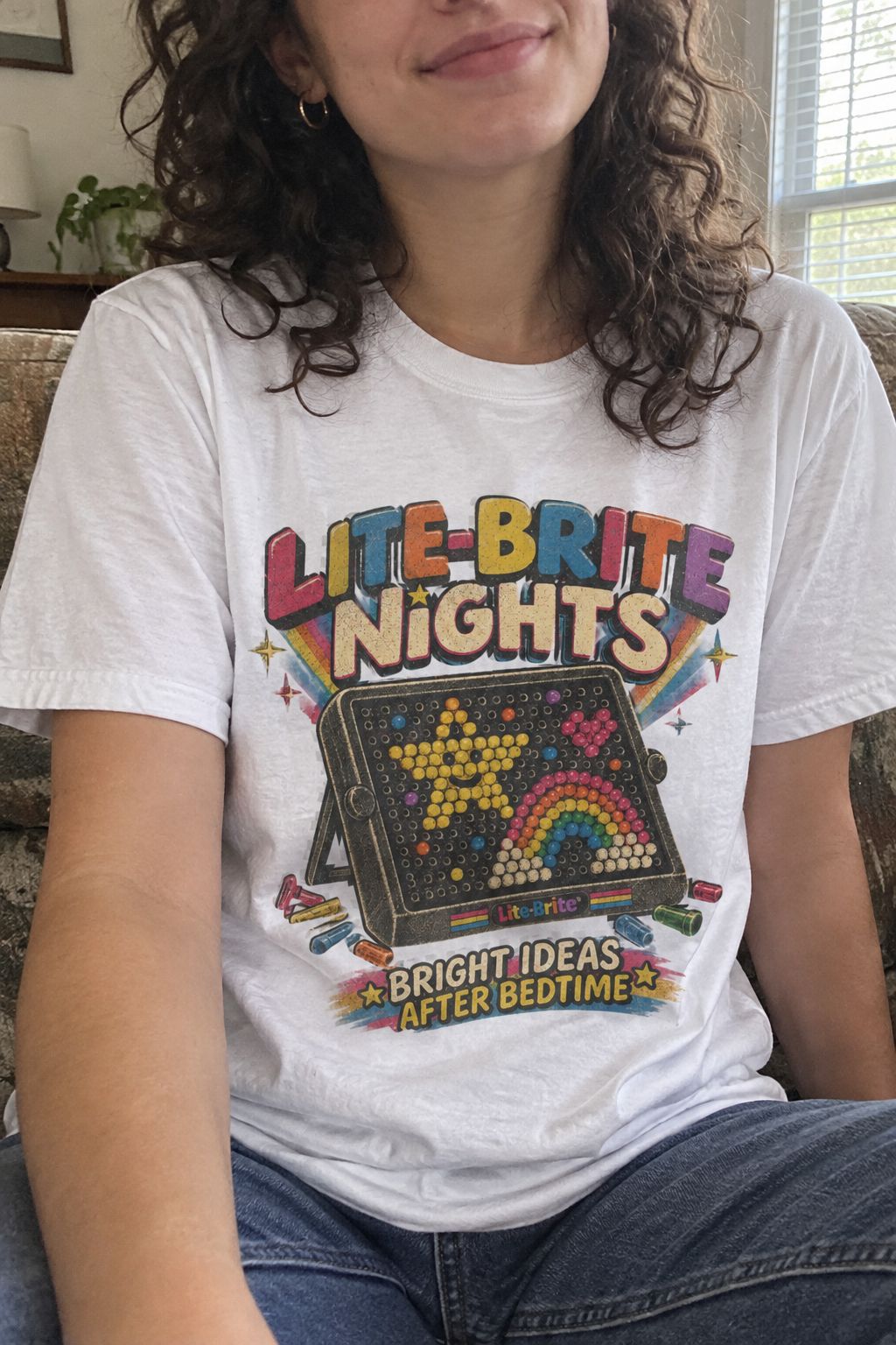 Lite-Brite Graphic Tee lifestyle photo