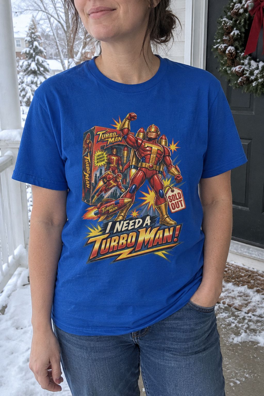 Turbo Man Graphic Tee lifestyle photo