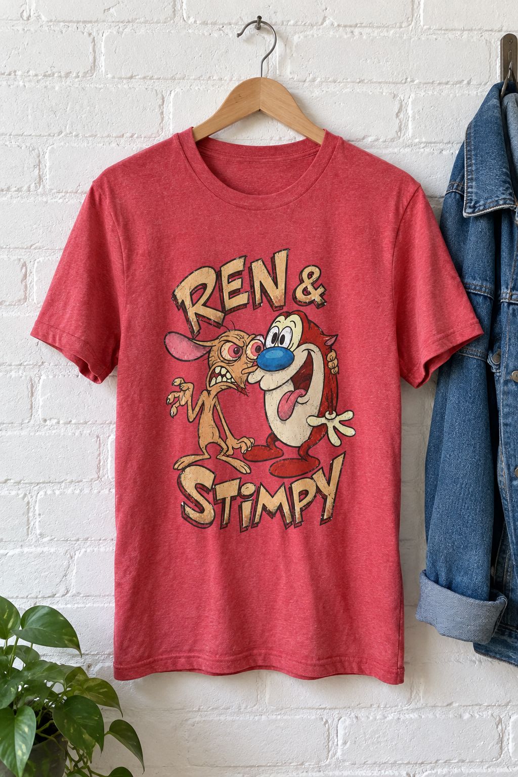 Ren & Stimpy Graphic Tee lifestyle photo