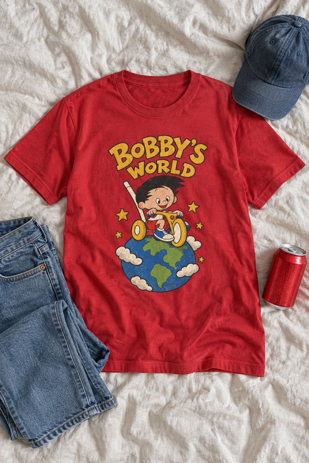 Bobby's World Graphic Tee lifestyle photo