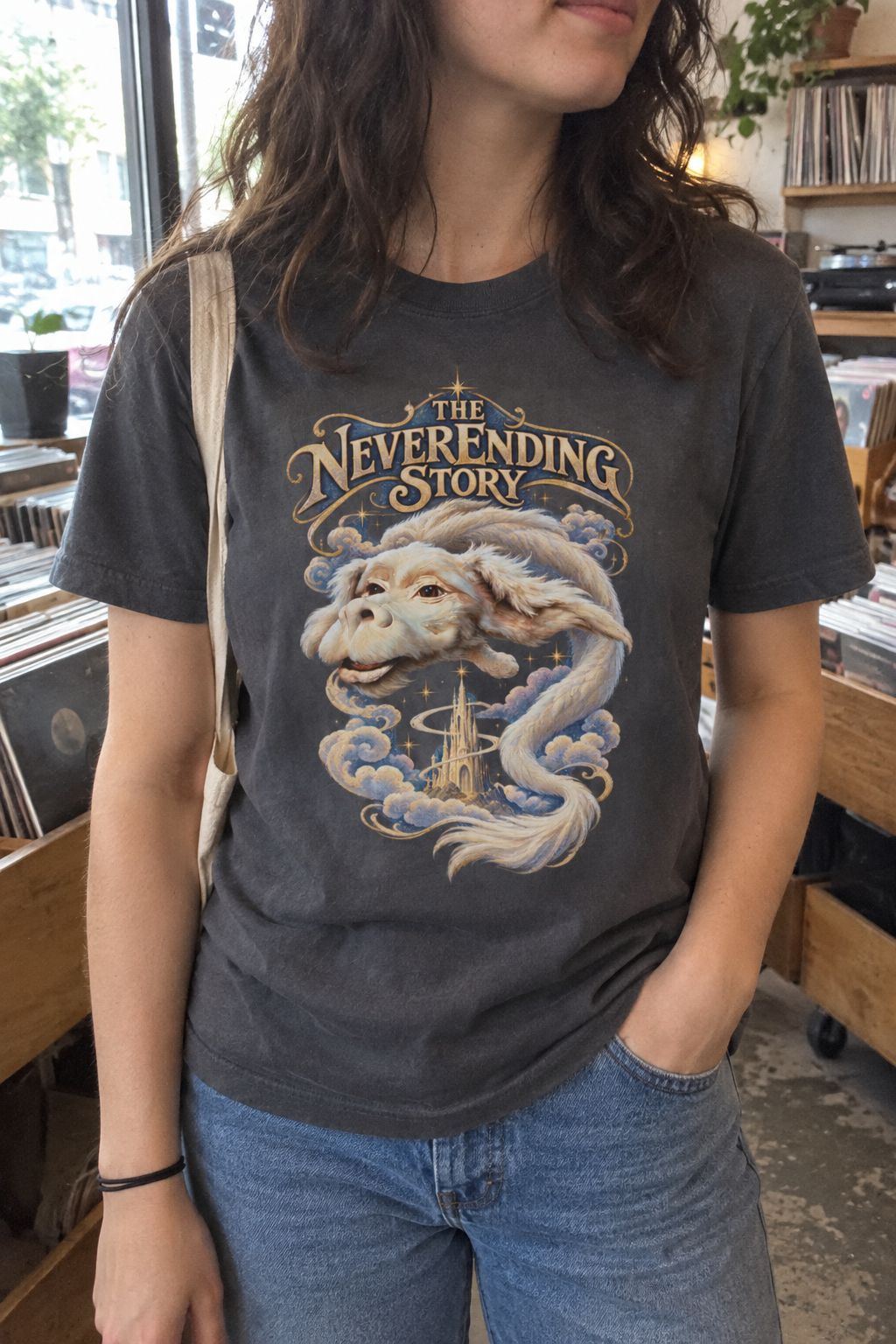 The Neverending Story Graphic Tee lifestyle photo